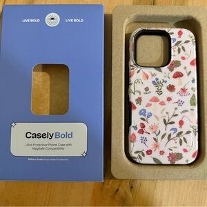 Casely Bold IPhone 16 Pro Garden Party Case